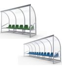 Dug-out model A met kuipstoelen