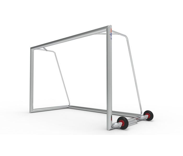 Professioneel Voetbaldoel 300x200x150 cm - Transportwielen aan de zijkant