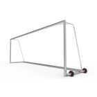 Professioneel Voetbaldoel 732x244x150 cm - Transportwielen aan de zijkant